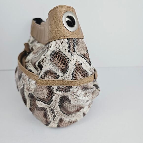 Miche Bianca Demi Shell Tan Python Print Faux Leather * Shell Only * - Picture 10 of 15